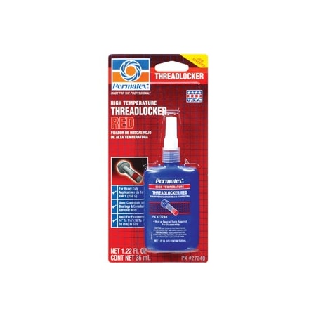 Permatex Automotive Hi Temperature Threadlocker Red 36 mL bottle 27240